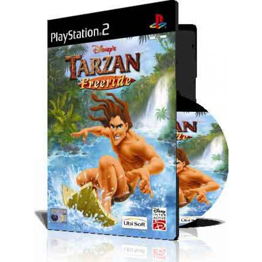 Jeu PS2 Tarzan Freeride - Version Occasion Avec Notice - Ubisoft - Action-aventure PEGI 16
